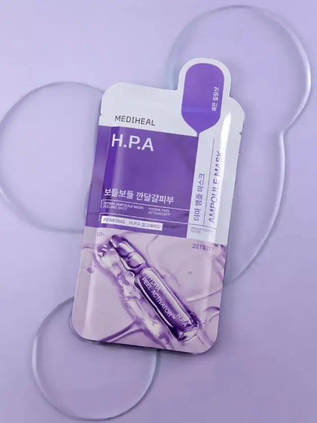 Mediheal Derma Ampoule Mask H.P.A - Μάσκα λείανσης με ήπιες απολεπιστικές ιδιότητες 2