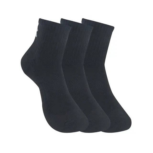 Under Armour Unisex Performance Tech 3 Pack Quarter Socks Μαύρο 1386372-001 (Under Armour) 2