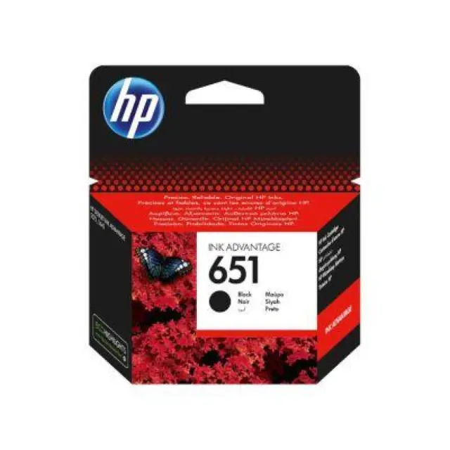HP Μελάνι Inkjet No.651 Black (C2P10AE) (HPC2P10AE) HEWLETT PACKARD