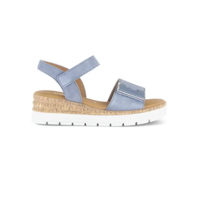 Gabor Πέδιλα Γυναικείο δέρμα Nubuck Μπλέ GAB/62700 26-HEAVEN - 39