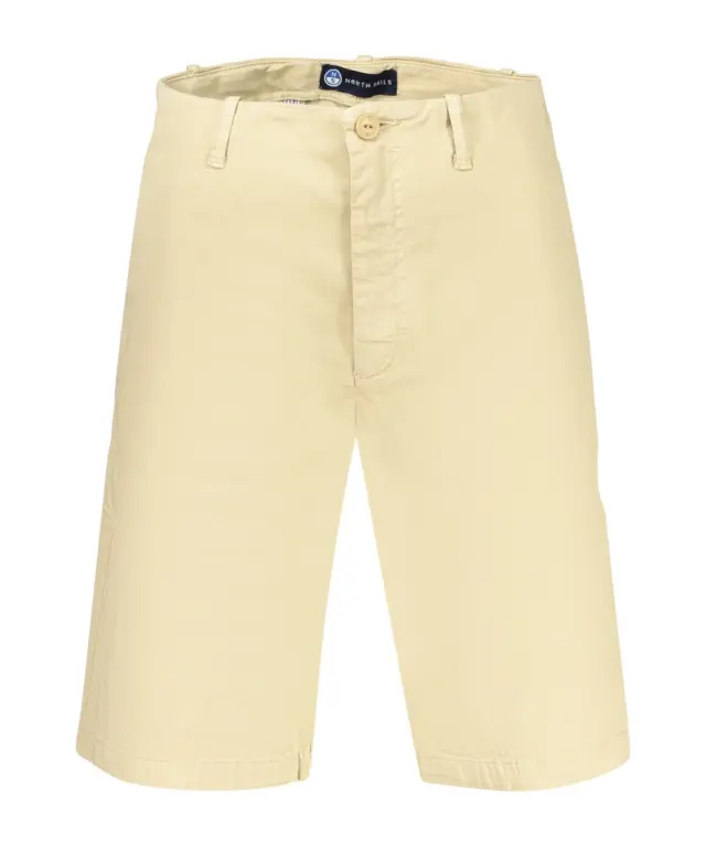 North Sails - Γυναικεία Βερμούδα High-waisted chino 074792-000-0119 Μπεζ