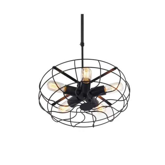 AcaLight Offer NETTO ΦΩΤΙΣΤΙΚΟ ΚΡΕΜΑΣΤΟ ΜΑΥΡΟ ΜΑΤ ΜΕΤΑΛΛΙΚΟ ΣΥΜΒΑΤΙΚΟ 1ΧΕ27 IP20 Φ410Χ1100mm