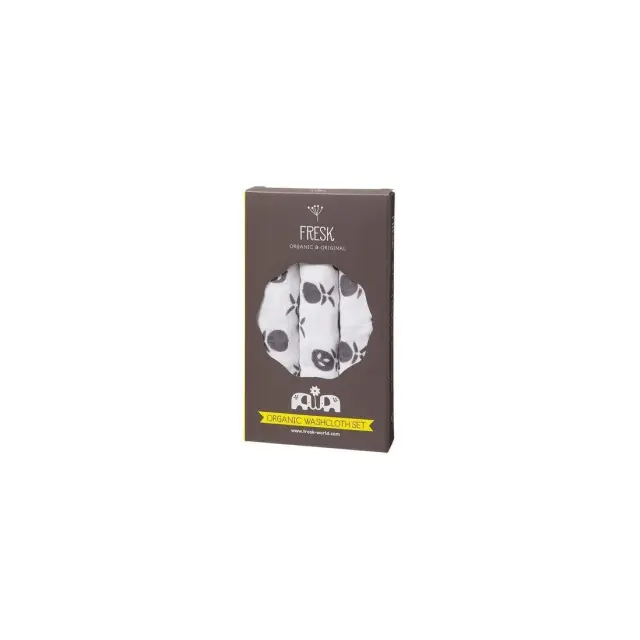 Σετ Πετσετάκια Πλυσίματος 3 Τεμαχίων Fresk Pineapple FR-F112-58 2