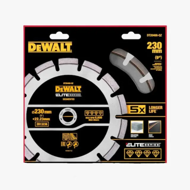 Dewalt DT20466 Δίσκος Κοπής Δομικών Υλικών 230mm Elite Series 3
