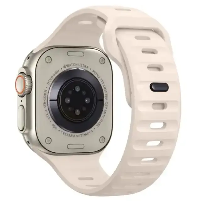 Tech-protect Silicone Line Apple Watch 8 / 9 / 10 / 11 / 12 / Se / Ultra (44 / 45 / 46 / 49 Mm) Stone 2
