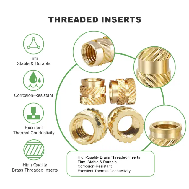Mintion Assorted Threaded Insert Set - 500 pcs 3