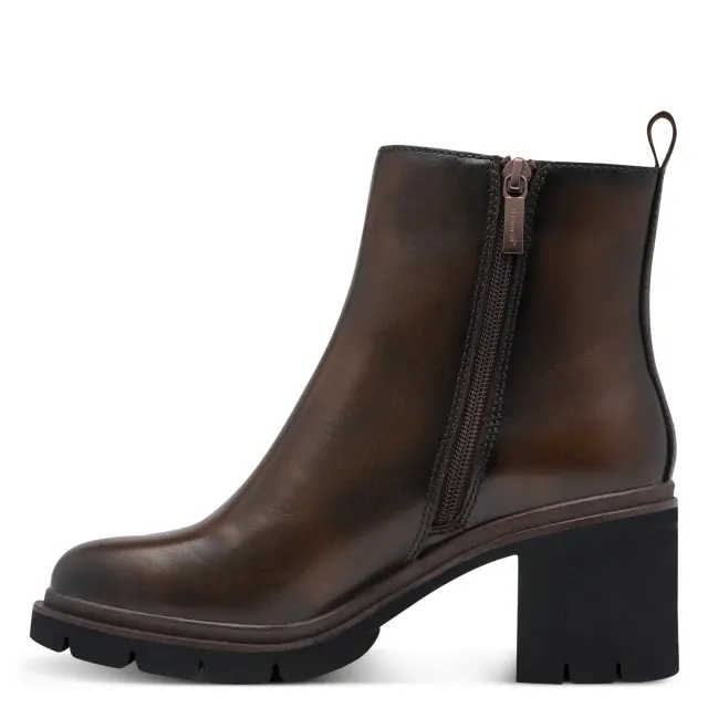 Γυναικεία Ανατομικά Δερμάτινα Μποτάκια Tamaris Comfort 8-85428-47 395 Μόκα Καφέ - 38 3