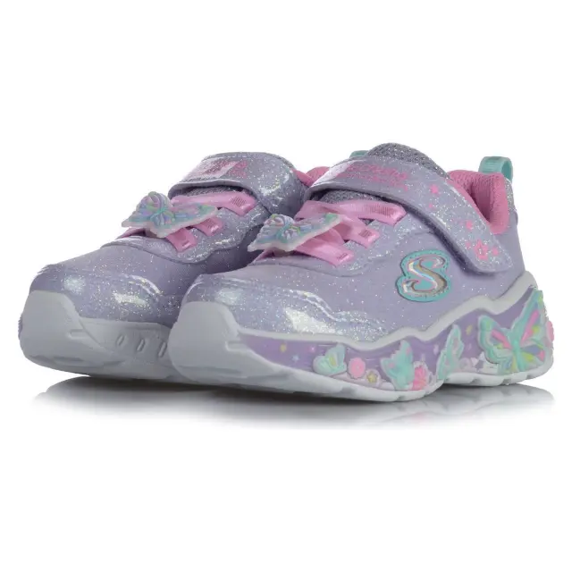 SKECHERS S LIGHTS LIL BUTTERFLY BLISS - 303066N-LVMT - 21 3