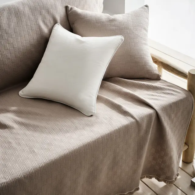 Μαξιλαροθήκη Gofis Home Valerie Pure White 381 43x43 2