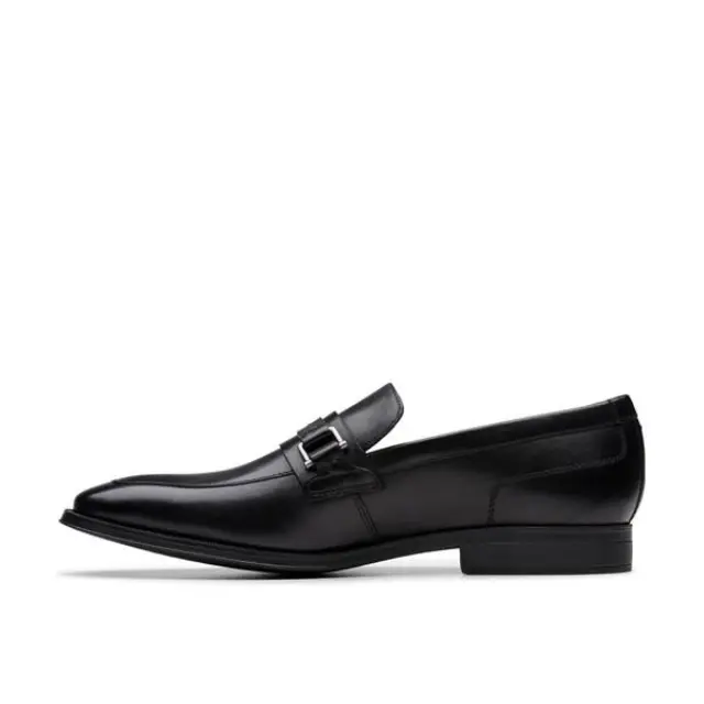 Clarks Paulton Lo Black Black Leather - 43 2