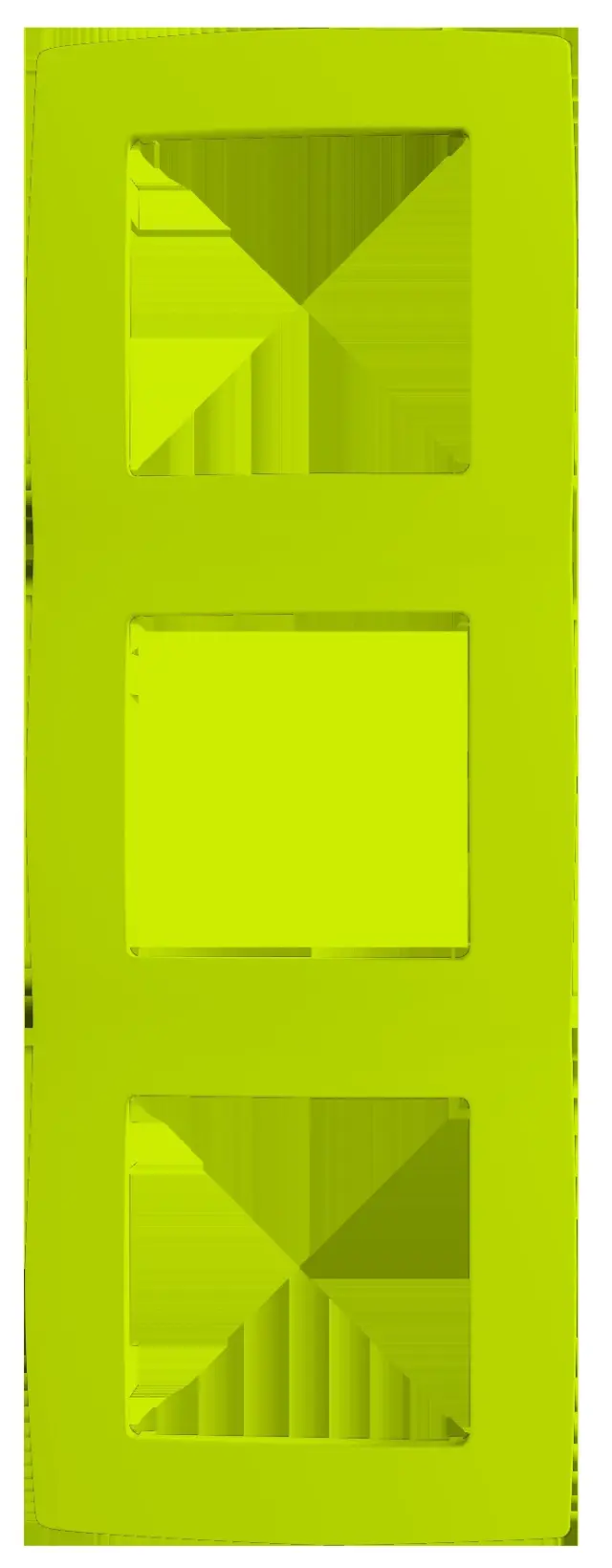PRIME ΠΛΑΙΣΙΟ 3 ΘΕΣΕΩΝ ΛΑΧΑΝΙ IP20 / 1000119208