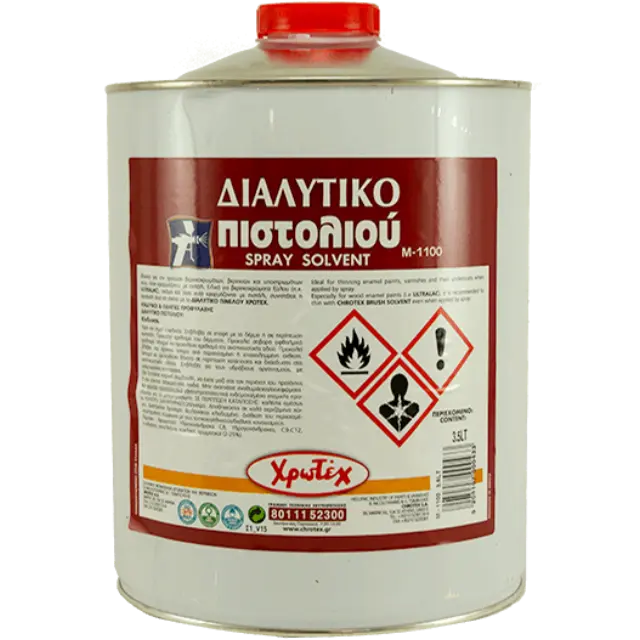 ΔΙΑΛΥΤΙΚΟ ΠΙΣΤΟΛΙΟΥ M-1100 3.5 LT