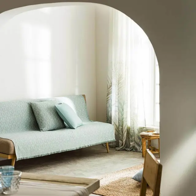 Ριχτάρι Πολυθρόνας 180X180 GOFIS HOME LUMIEN Aqua 517/11