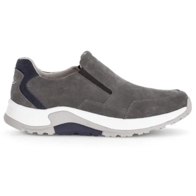 Pius Gabor Μοκασίνια-Loafers Ανδρικό δέρμα Nubuck Μπλέ PGA/800020 06-MARINE