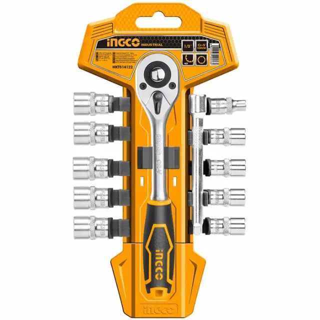 ΣΕΤ ΚΑΡΥΔΑΚΙΑ ΕΠΑΓΓΕΛΜΑΤΙΚΑ 12ΤΕΜ 1/4" INGCO HKTS14122