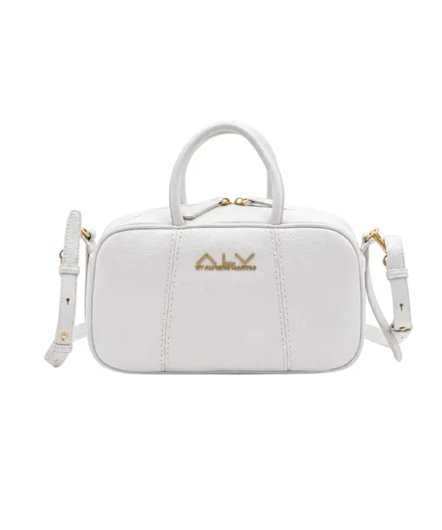 ALV By Alviero Martini - Γυναικεία Τσάντα Boston Diana ALVB13003-875 Λευκό