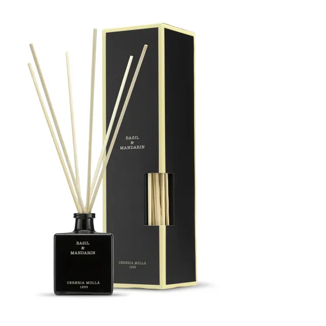 CERERIA MOLLA 1899 PREMIUM REED DIFFUSER 100ml BASIL & MANDARIN - One size
