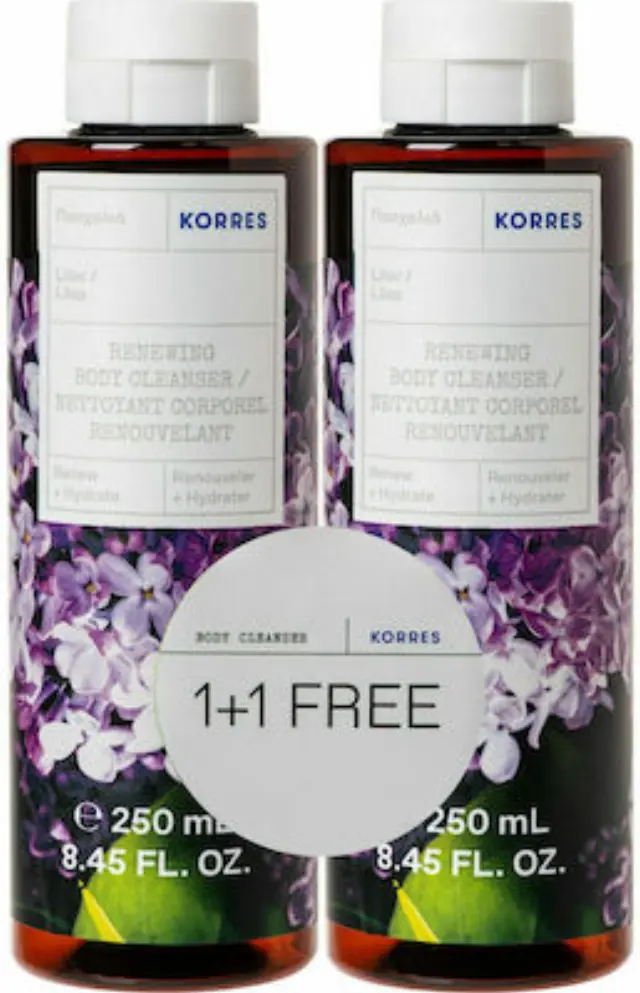 Korres Lilac Αφρόλουτρο (2x250ml) 500ml