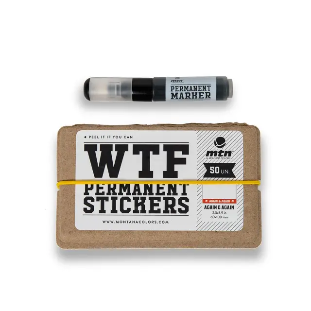 MTN WTF Again & Again Sticker Pack 3