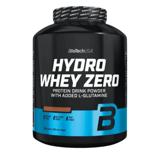 Biotech USA Hydro Whey Zero Πρωτεΐνη Ορού Γάλακτος Χωρίς Γλουτένη με Γεύση Φράουλα 1.816kg