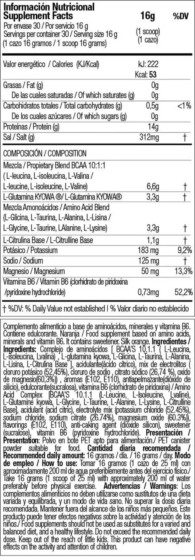 Zoomad Labs Caretaker® BCAAs 10:1:1 Fresh Cola, 480 g 2