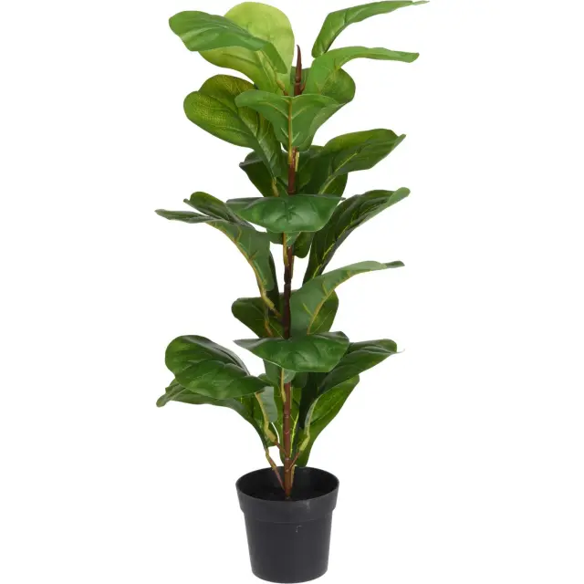 Φυτό Τεχνητό 66cm Σε Γλαστράκι Φ11x9.5cm Σε 2 Ποικιλίες