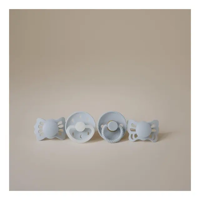 Σετ 4 Πιπίλες FRIGG - Moonlight Sailing Powder Blue 0-6 Μηνών 2