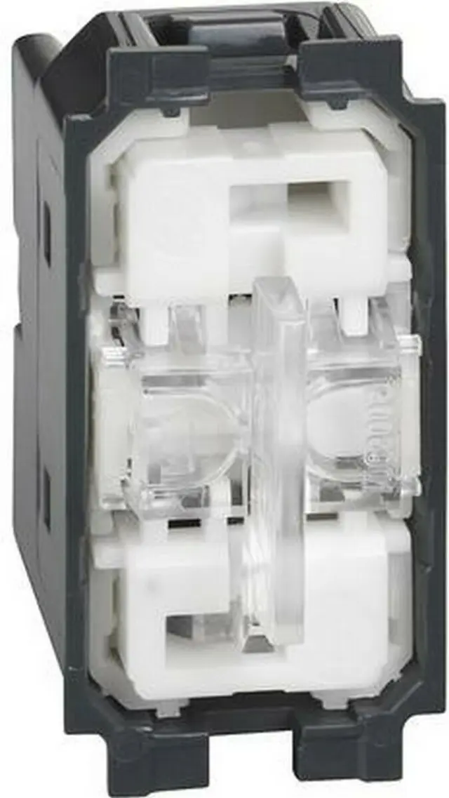 Thermostat Living Now 2-module display black
