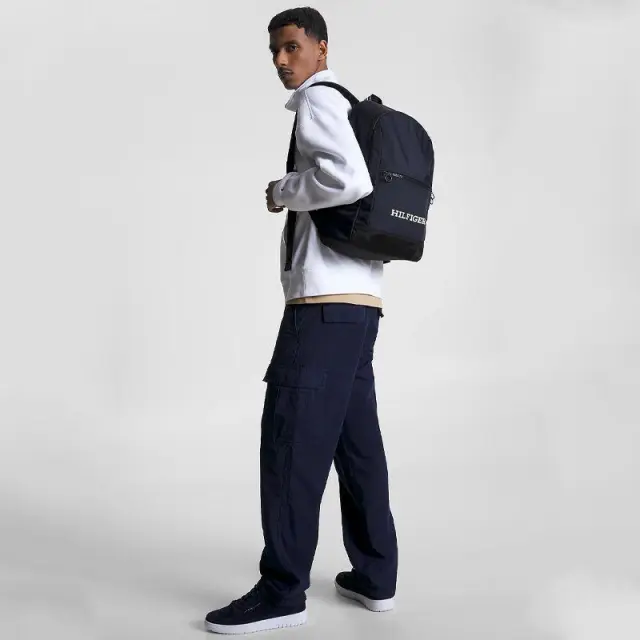 Tommy Hilfiger - Ανδρικό Σακίδιο Hilfiger Dome Backpack AM0AM11320-DW6 Μπλε Σκούρο 2