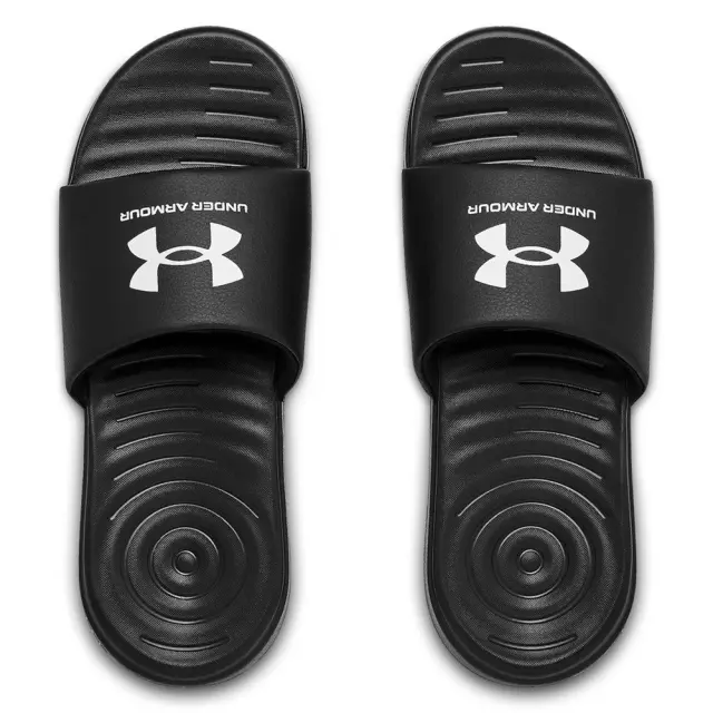Under Armour Ansa Fix Slides (3023761-004) - Λευκό-Μαύρο - 41 2
