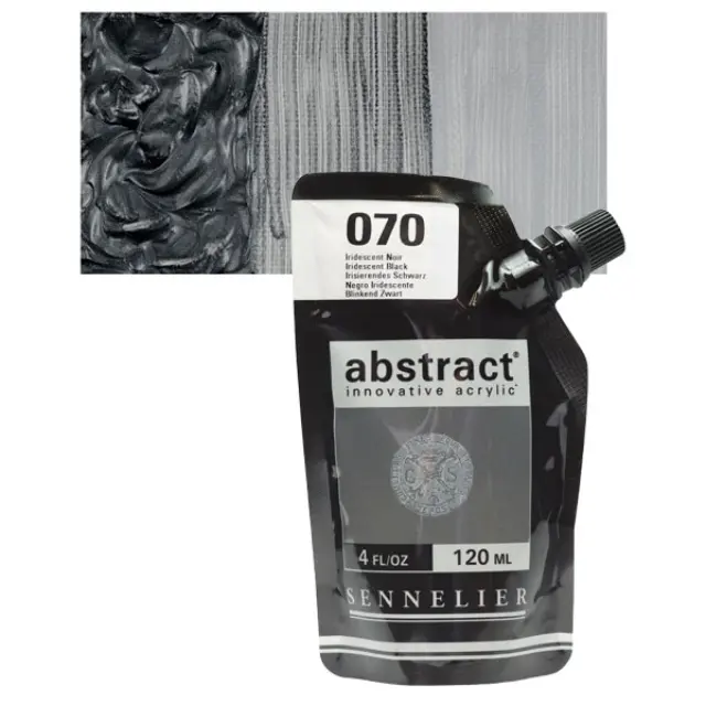 Ακρυλικό Sennelier Abstract 070 Iridescent Black- 120ml