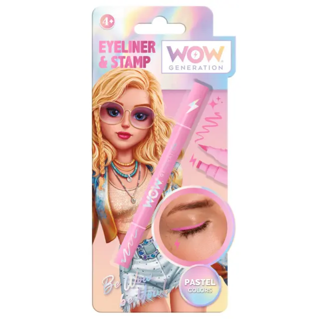 Eyeliner Wow Generation με σφραγίδα παστέλ χρώματα