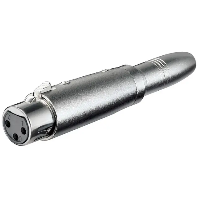 Μετατροπέας XLR Θηλ. / 6.35mm Θηλ. 02.009.0010 2