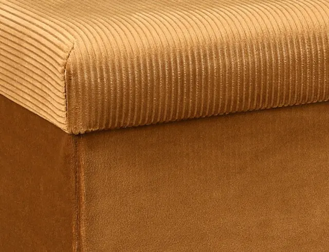 Ταμπουρέ Giulia Home Deco Factory με αποθηκευτικό χώρο και διαστάσεις 77x38x38cm HD6817 2