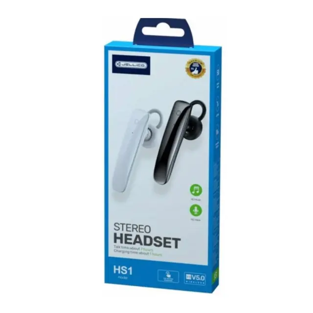 Bluetooth Earphone Jellico HS1 - Black 2