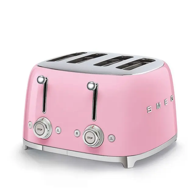 Smeg Φρυγανιέρα 2000W Pink (TSF03PKEU) 3