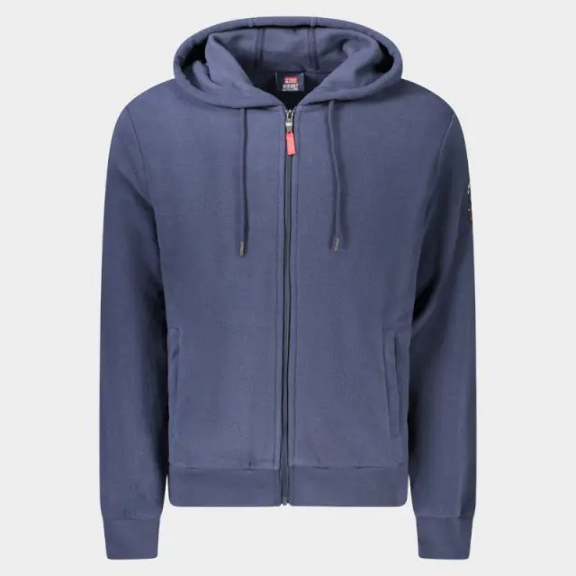 Norway Nautical School - Ανδρική Ζακέτα Φούτερ Fleece 849531-NAVY Μπλε Σκούρο - S
