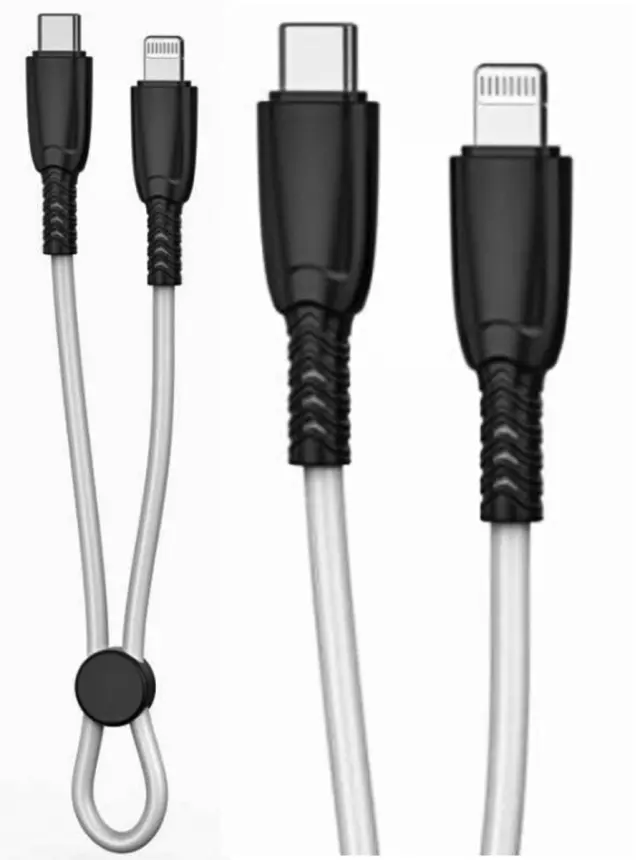 XO NB-Q248A Καλώδιο Φόρτισης + Data Suluo Series Type-c to Lightning 27W L=25cm Άσπρο 16.005.0252
