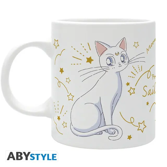 Κούπα κεραμική SAILOR MOON - Mug - 320 ml - Luna & Artemis Cats - subli matte ABYMUGA750 2