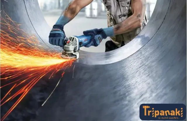 Γωνιακός Τροχός 125mm Ρεύματος 900W με Ρύθμιση Στροφών Bosch GWS 9-125 S Professional 2