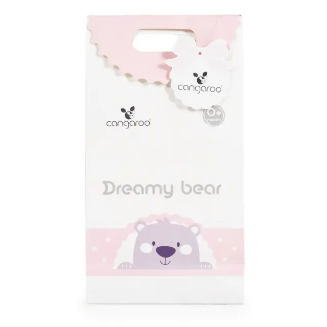 Παιδική Κουβέρτα 75x100cm Dreamy Bear Cangaroo Pink 3800146271015 3