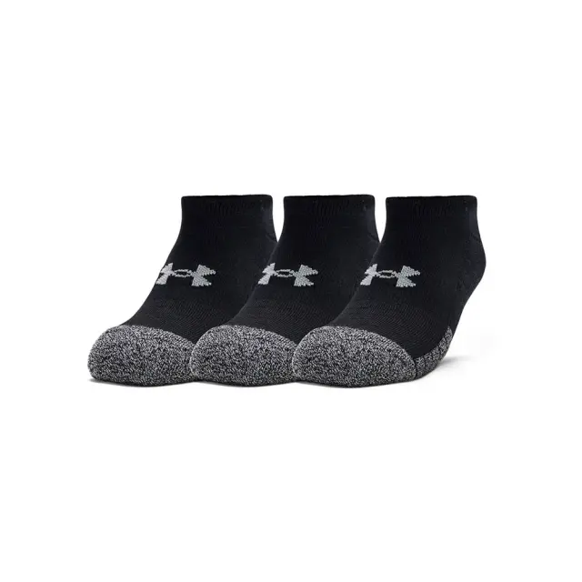 Under Armour Adult Unisex Heatgear No Show Socks Μαύρο 1346755-001 (Under Armour) - Medium