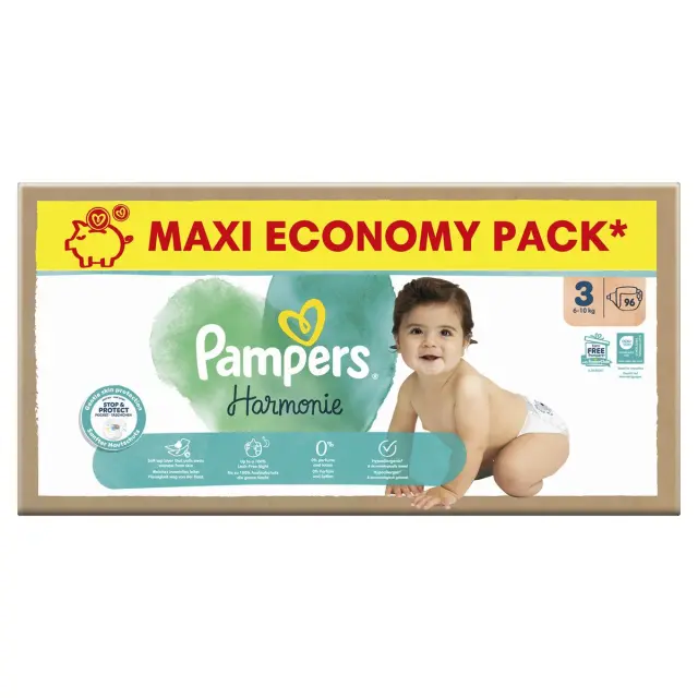 Pampers Harmonie πανες XXL pack no3 6-10kg 104τμχ