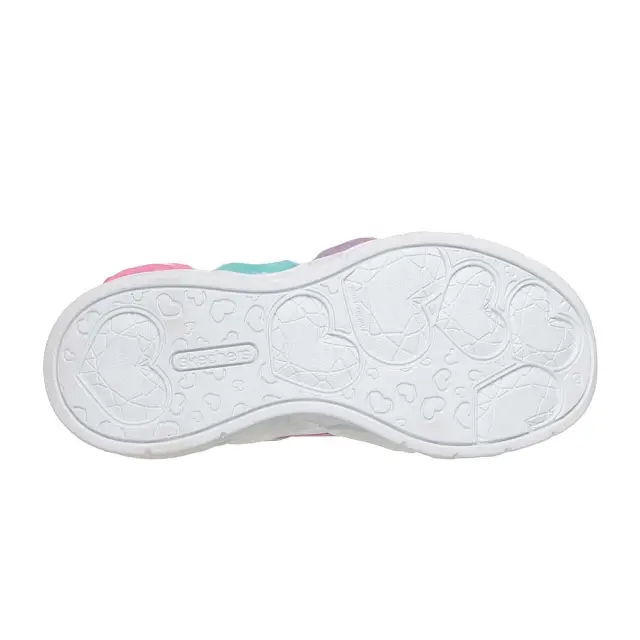 Skechers Girl's S Lights Enchanted Hearts Lights Μωβ 303266LC-LVMT (Skechers) 3