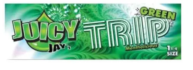 Juicy Jays Χαρτάκια - Green Trip 1¼ - 32φ.