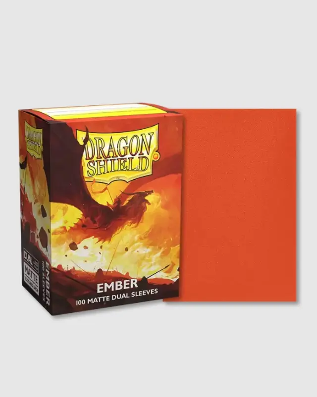 Dragon Shield Dual Matte Sleeves - Ember 'Alaric, Revolution Kindler' (100 Sleeves) 2