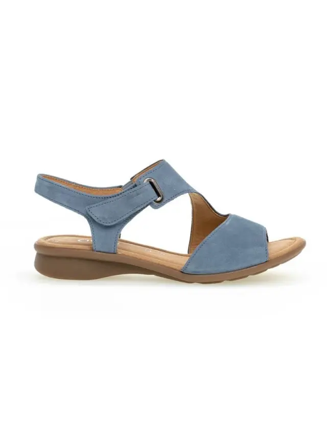 Gabor Πέδιλα Γυναικείο δέρμα Nubuck Μπλέ GAB/66063 26-HEAVEN 3