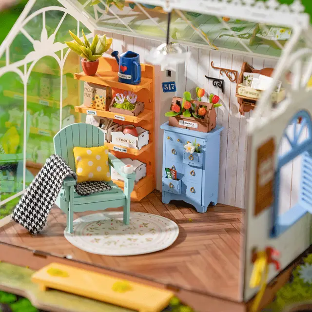 Robotime DIY Miniature House Dreamy Garden House DG163 3