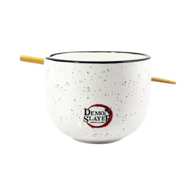 Σετ κεραμικό Μπολ + Chopstick DEMON SLAYER - Ramen Bowl with Chopstick 414ml - Tanjiro 3
