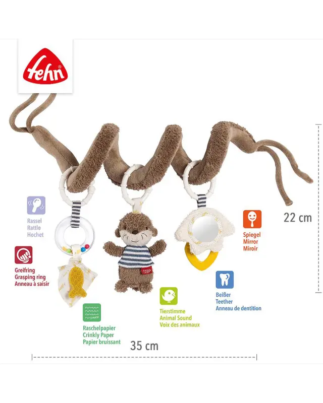 Παιχνίδι σπιράλ δραστηριοτήτων Fehn βίδρα 2